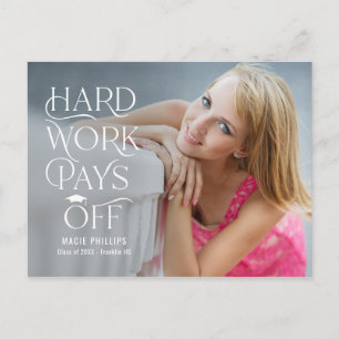 Abschluss für die bearbeitbare Farbe des Laufwerks Postkarte