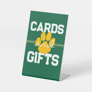 Abschluss für Green & Gold Cards & Gips Sockelschild