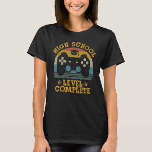 Abschluss für High School-Videospiele T-Shirt