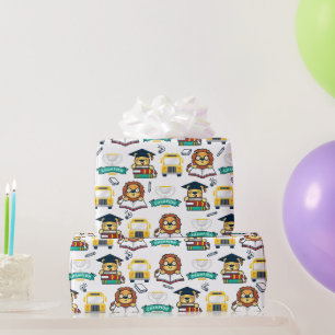 Abschluss für Kinder Geschenkpapier