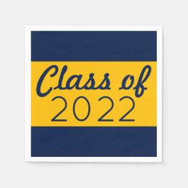 Abschluss für Navy und Gold Class Serviette