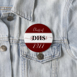 Abschluss für personalisierte Schulfarbblöcke Button