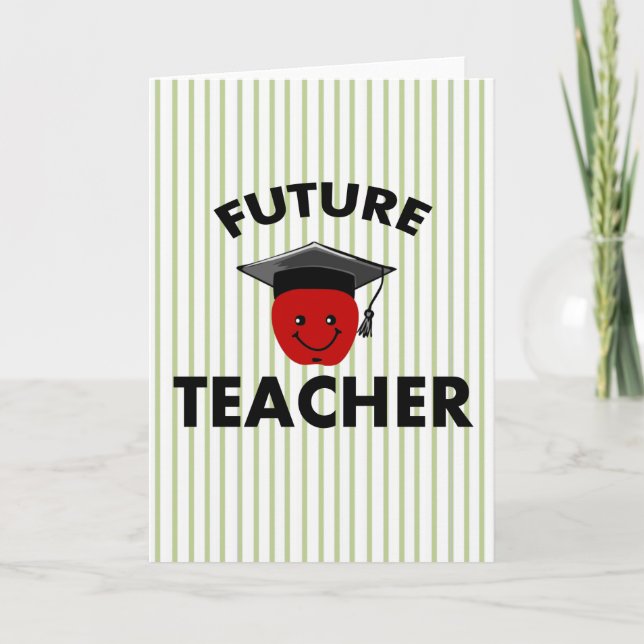 Abschluss Future Teacher Karte (Vorderseite)