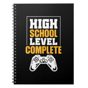 Abschluss-Geschenk   Abschluss der High School Notizblock