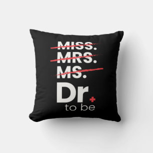 Abschluss-Geschenk   Arzt Kissen
