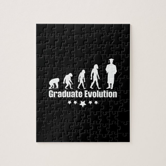 Abschluss-Geschenk | Graduate Evolution (Vertikal)