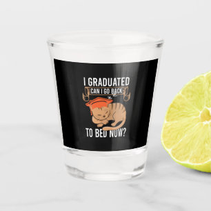 Abschluss-Geschenk   I Abitur Kann ich zurückgehe Schnapsglas