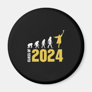 Abschluss-Geschenk   Klasse 2024 Magnet