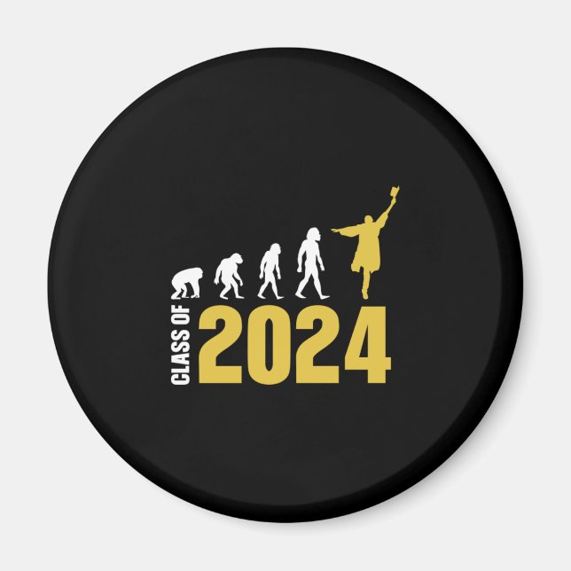 Abschluss-Geschenk | Klasse 2024 Magnet (Vorne)