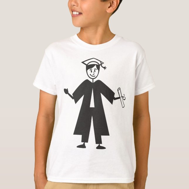 Abschluss Geschenk, Uni Absolvent, Glückwunsch T-Shirt (Vorderseite)