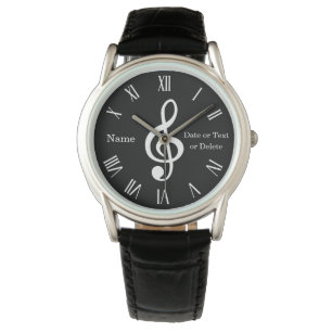 Abschluss-Geschenke für Musikmalloren, Treble Clef Armbanduhr