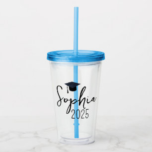 Abschluss Geschenke für sie, Abschluss Tumbler, Gr Acryltrinkbecher