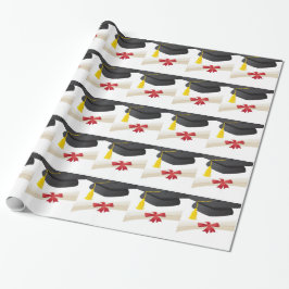 Abschluss-Geschenkpapier Geschenkpapier