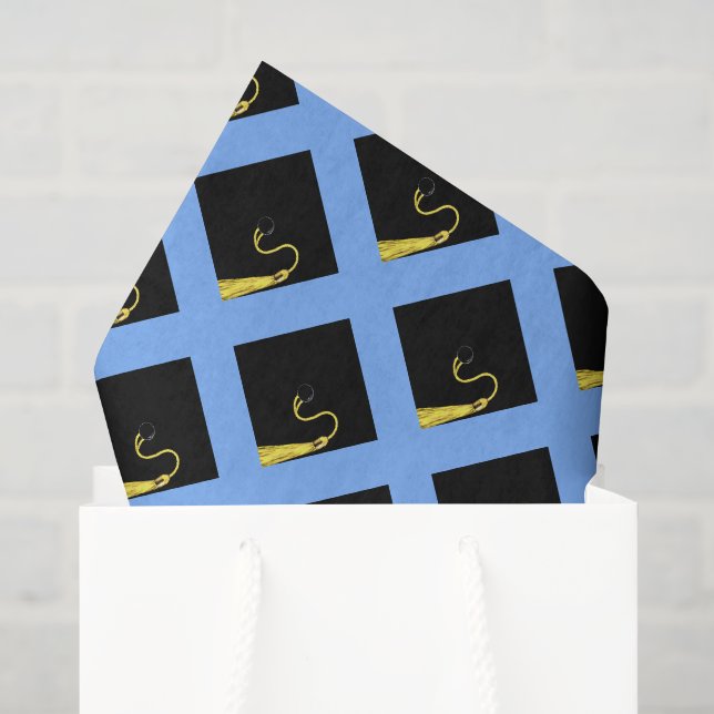 Abschluss gibt Light Blue Seidenpapier (Geschenktüte)