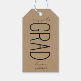 Abschluss Gift Favor Tag Geschenkanhänger