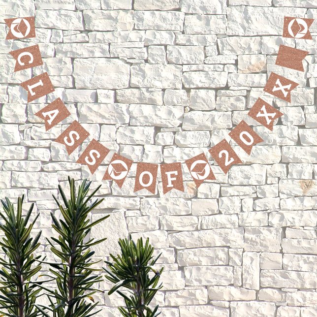 Abschluss Glam Rose Gold schaffen Ihre Klasse Wimpelkette (Von Creator hochgeladen)