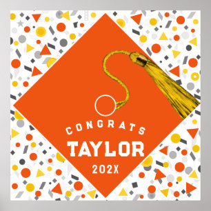 Abschluss Glückwunschs Poster