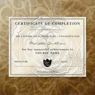 Abschluss Gold Mandala Yoga Reiki
