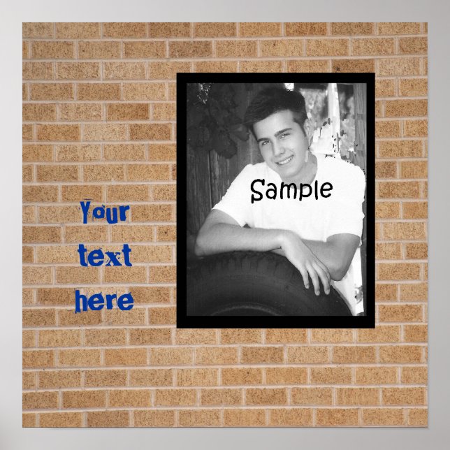 Abschluss Graffiti Wall Poster (Vorne)