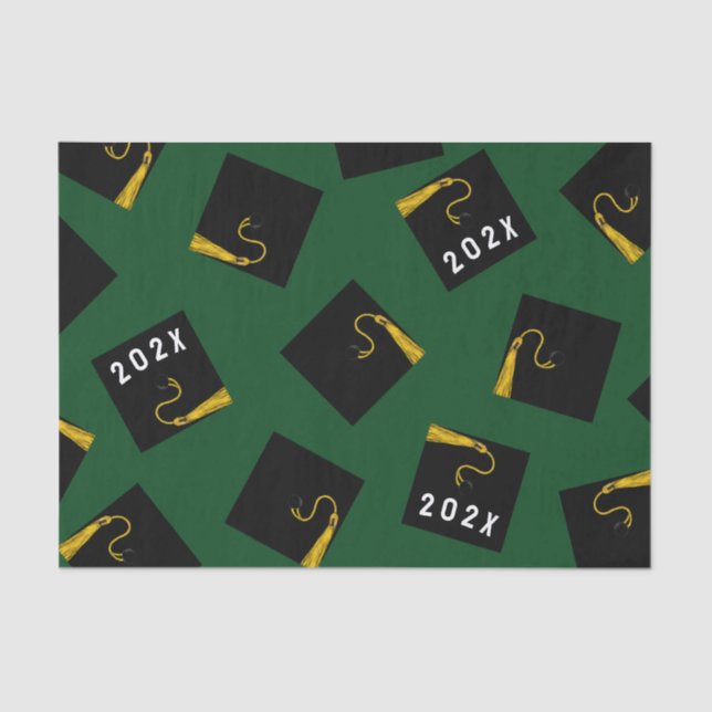 Abschluss Green 2025 Seidenpapier (Vorderseite)