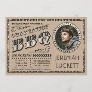 Abschluss GRILLEN Einladungen   Benutzerdefinierte