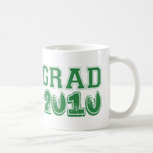 Abschluss Grüne Klasse Jahr 2010 benutzerdefiniert Kaffeetasse