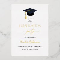 Abschluss Hat Graduation Party