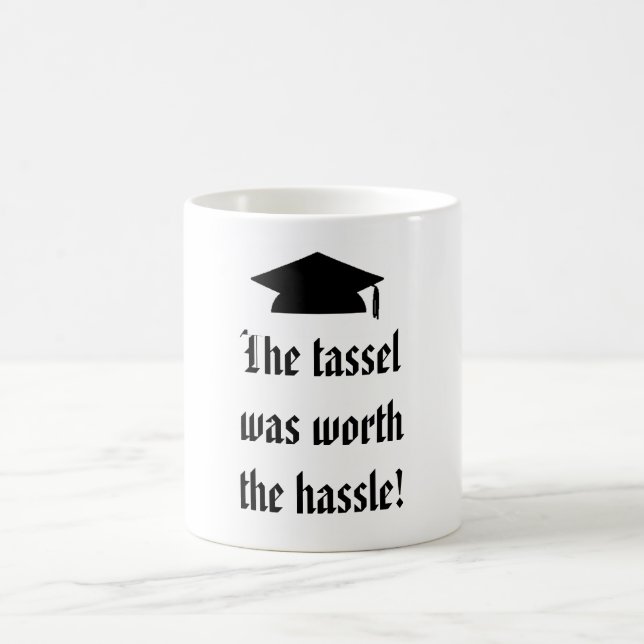 Abschluss-Hut-Tasse Kaffeetasse (Mittel)