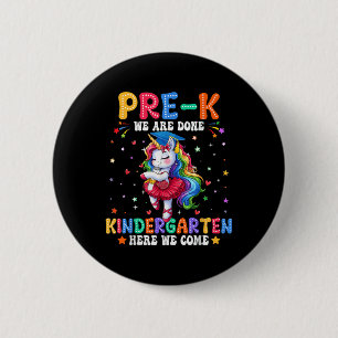 Abschluss im Vorschulalter 2025 - Girls Uni Button