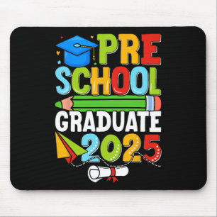 Abschluss im Vorschulalter Shirt 2025 Kinder Junge Mousepad
