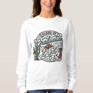 Abschluss im westlichen Stil 2026 Sweatshirt