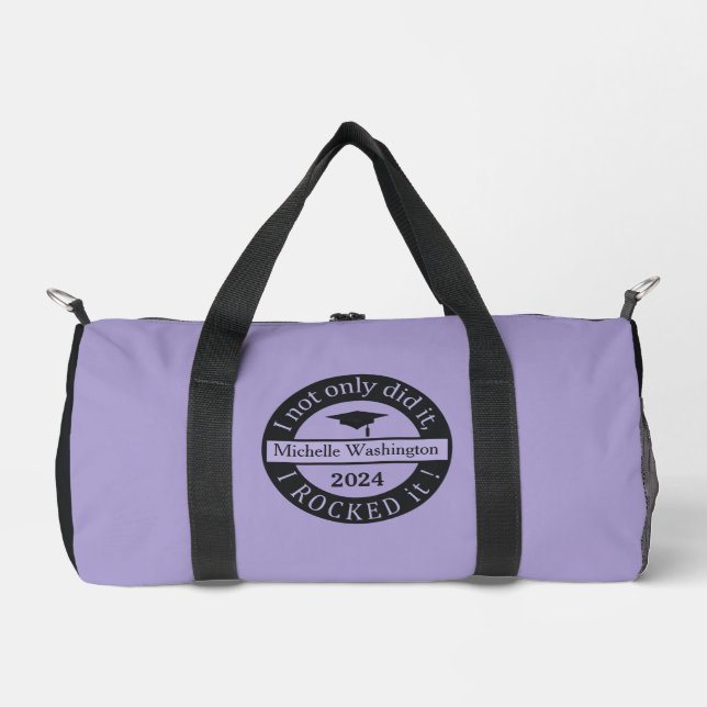 Abschluss individuelle Name & Jahr Duffle Bag (Vorderseite)