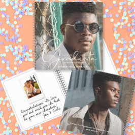 Abschluss Instant Foto Gästebuch Notizbuch