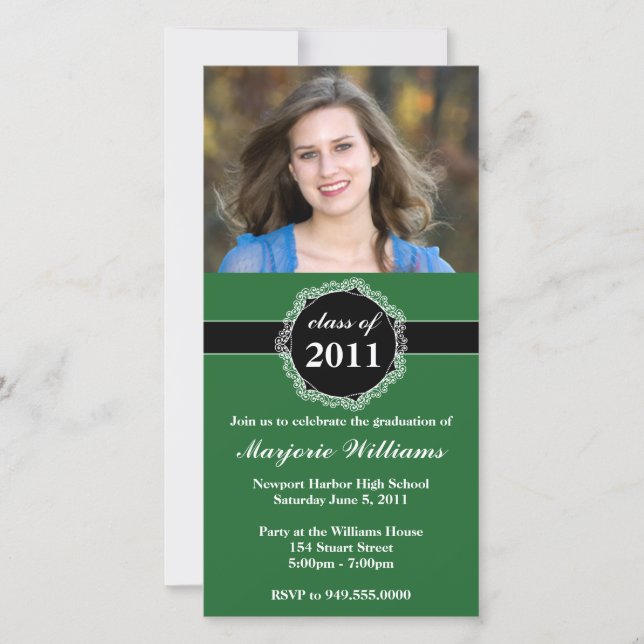 Abschluss Invitation Class of 2011 (Vorderseite)