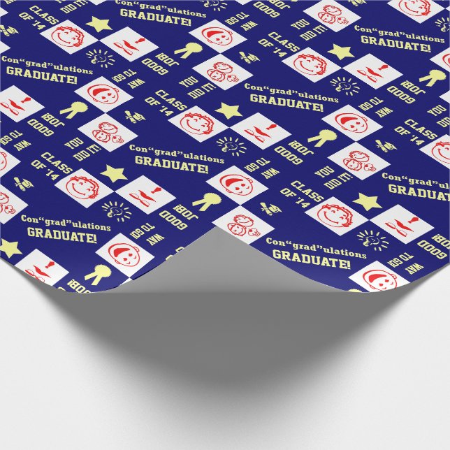 Abschluss irgendwelche Bilder des Jahr-4 u. Geschenkpapier (Ecke)
