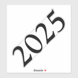 Abschluss Jahr Aufkleber