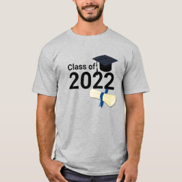 Abschluss Jahr elegant Klasse 2022 T-Shirt