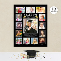 Abschluss K-12 Fotocollage Graduate Keepake