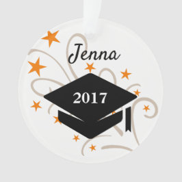 Abschluss-Kappen-Weihnachtsverzierung Ornament