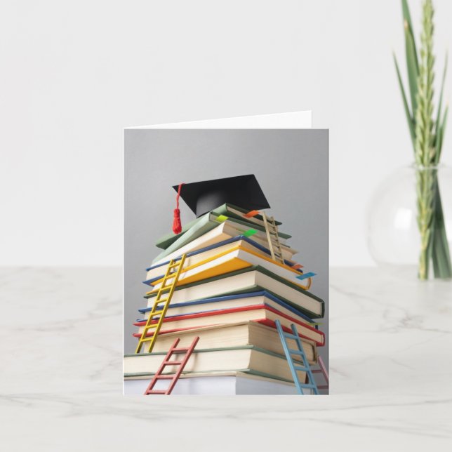 Abschluss-Karte Dankeskarte (Vorderseite)