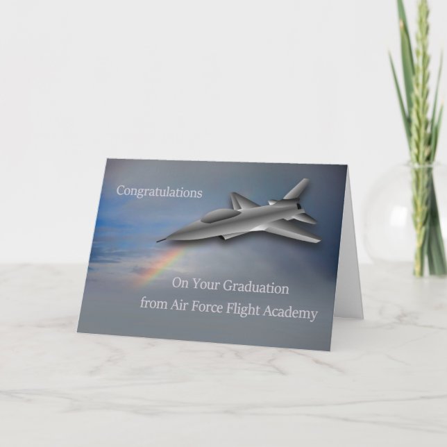 Abschluss-Karte von Air Force Flight Adademy Karte (Vorderseite)