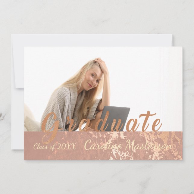 Abschluss-Kartenklasse 20XX Ankündigung (Vorderseite)