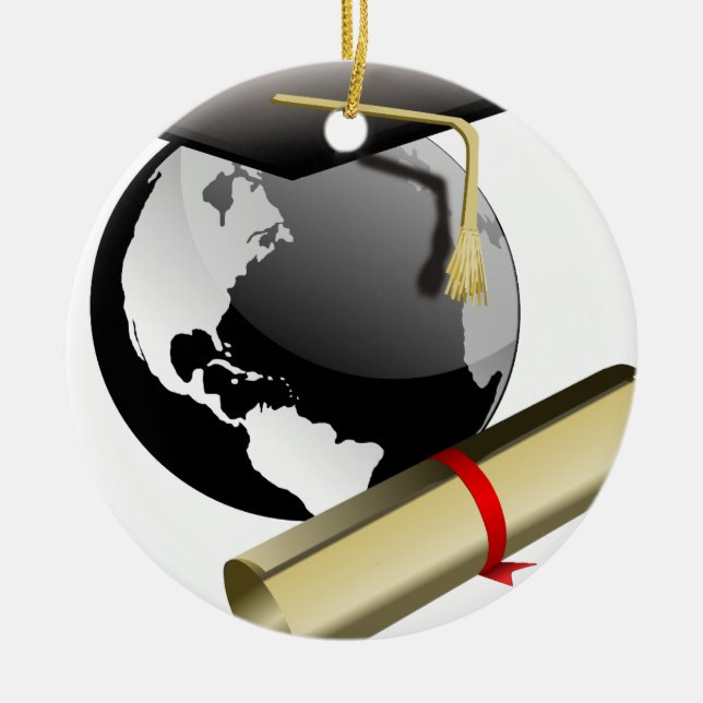 Abschluss Keramik Ornament (Vorne)