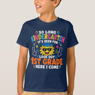 Abschluss Kindergarten 1. Klasse Kinder T-Shirt