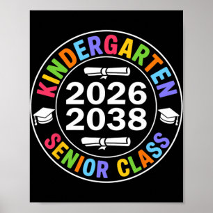Abschluss Kindergarten 2026 Senior Future Cl von 2 Poster