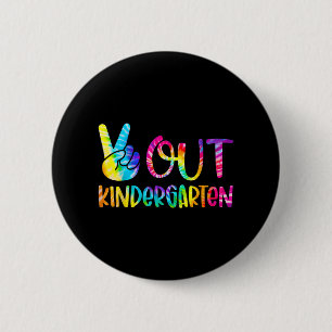 Abschluss Kindergarten Gefärbte Krawatte am letzte Button
