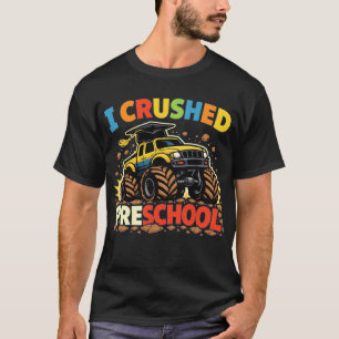 Abschluss Kita 2026 Monster Truck Jungen Kinder T-Shirt