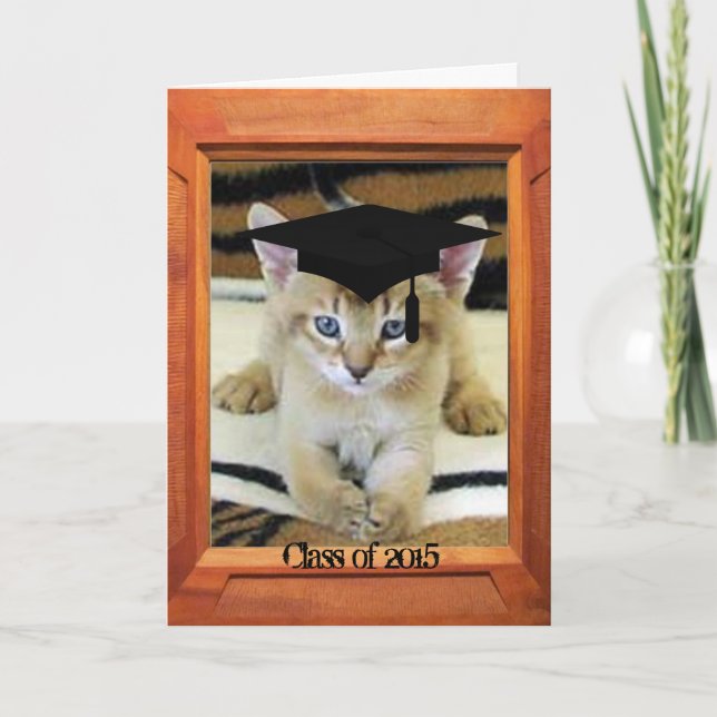 Abschluss-Klasse 2015 Karte (Vorderseite)