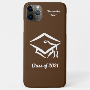 Abschluss-Klasse 2021 BRNWHT Case-Mate iPhone Hülle