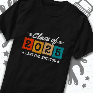 Abschluss-Klasse 2025 Hochschulabsolvent Senior 20 T-Shirt